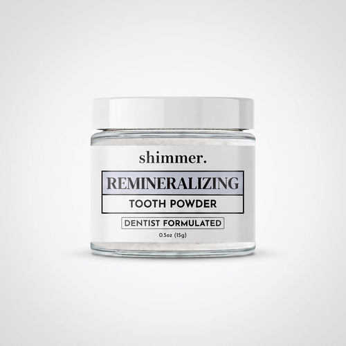 Shimmer Remineralizing Tooth Powder - hero