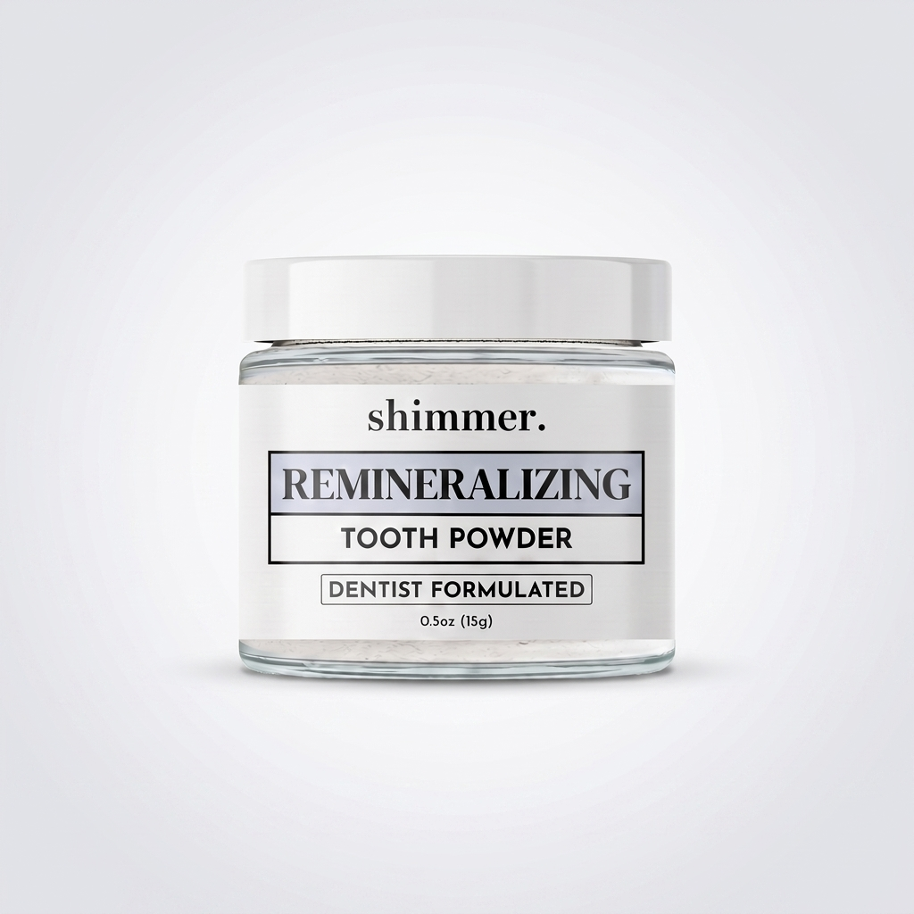 Shimmer jar 3/4 angle